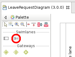 Lane BPMN icon