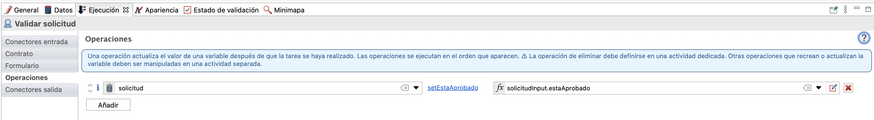 operación generada automáticamente